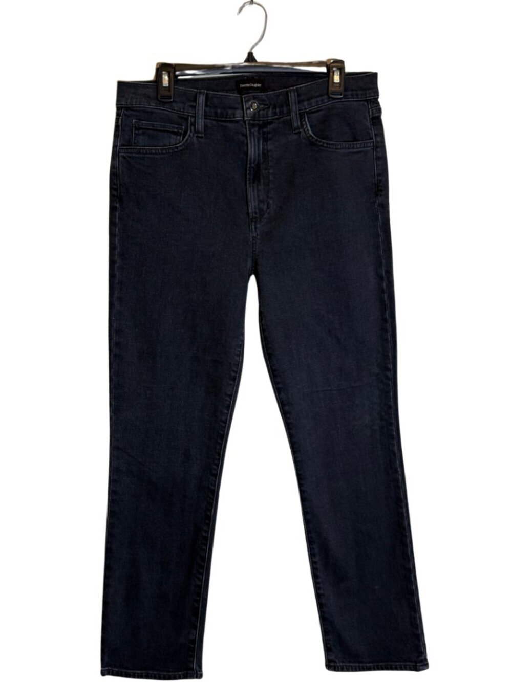Favorite Daughter Valentina Super High Rise Tower Jeans Women's 30 Black NWOT